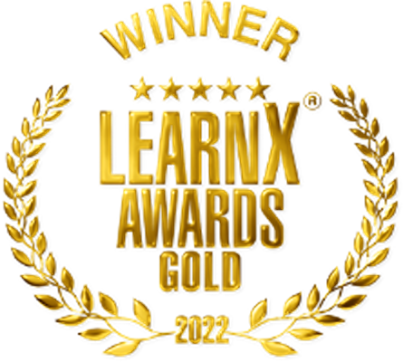 Gold LearnX Awards Winner 2022