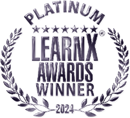 Platinum LearnX Awards Winner 2024