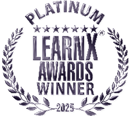 Platinum LearnX Awards Winner 2025